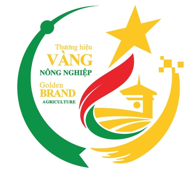 Mẫu Logo Nhận Diện 'Thương Hiệu Vàng Nông Nghiệp Tp.hcm'.