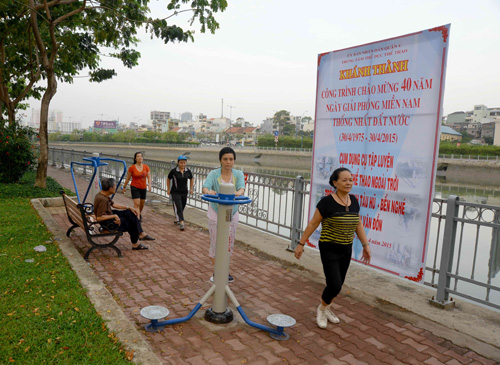 Một Đoạn Kênh Tàu Hủ - Bến Nghé Ngày Nay 