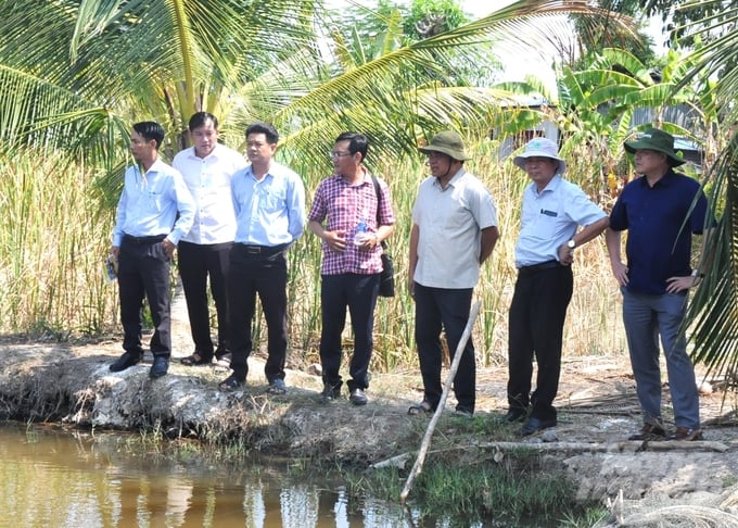 Thứ Trưởng Trần Thanh Nam (Thứ 3 Từ Phải Sang) Cùng Đoàn Công Tác Khảo Sát Htx Tôm Cua Lúa Thạnh An Được Kiên Giang Đề Xuất Chọn Tham Gia Đề Án 1 Triệu Ha Lúa Chất Lượng Cao. Ảnh: Trung Chánh.