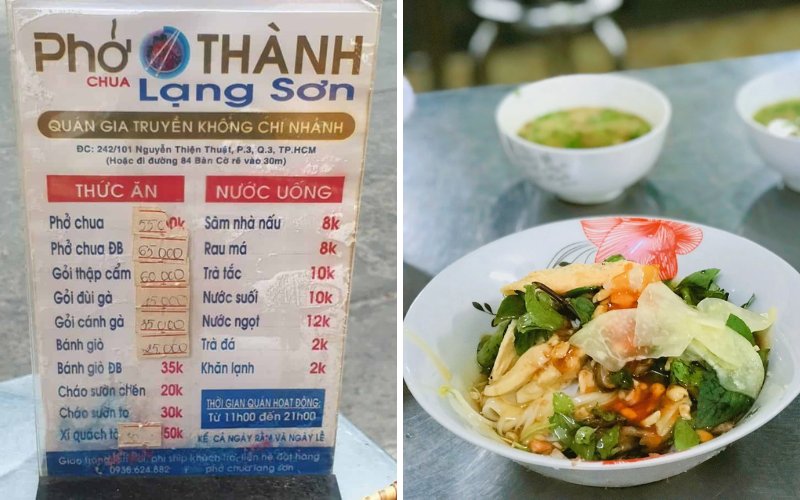 Ẩn Mình Trong Khu Chợ Bàn Cờ Sôi Động, Tiệm Phở Chua Thành Thu Hút Thực Khách Bởi Hương Vị Độc Đáo Và Không Gian Bình Dị