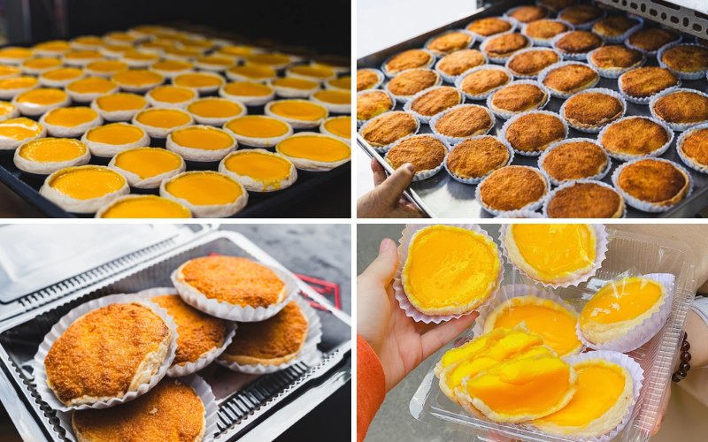 Chỉ Bán Duy Nhất Bánh Tart Trứng Và Bánh Tart Dừa